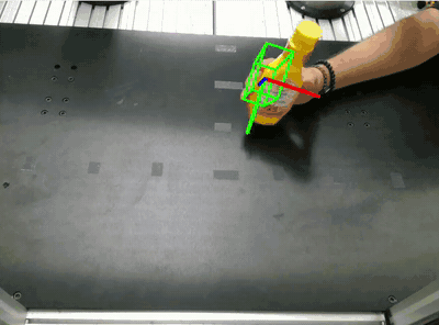 mustard bottle tracked